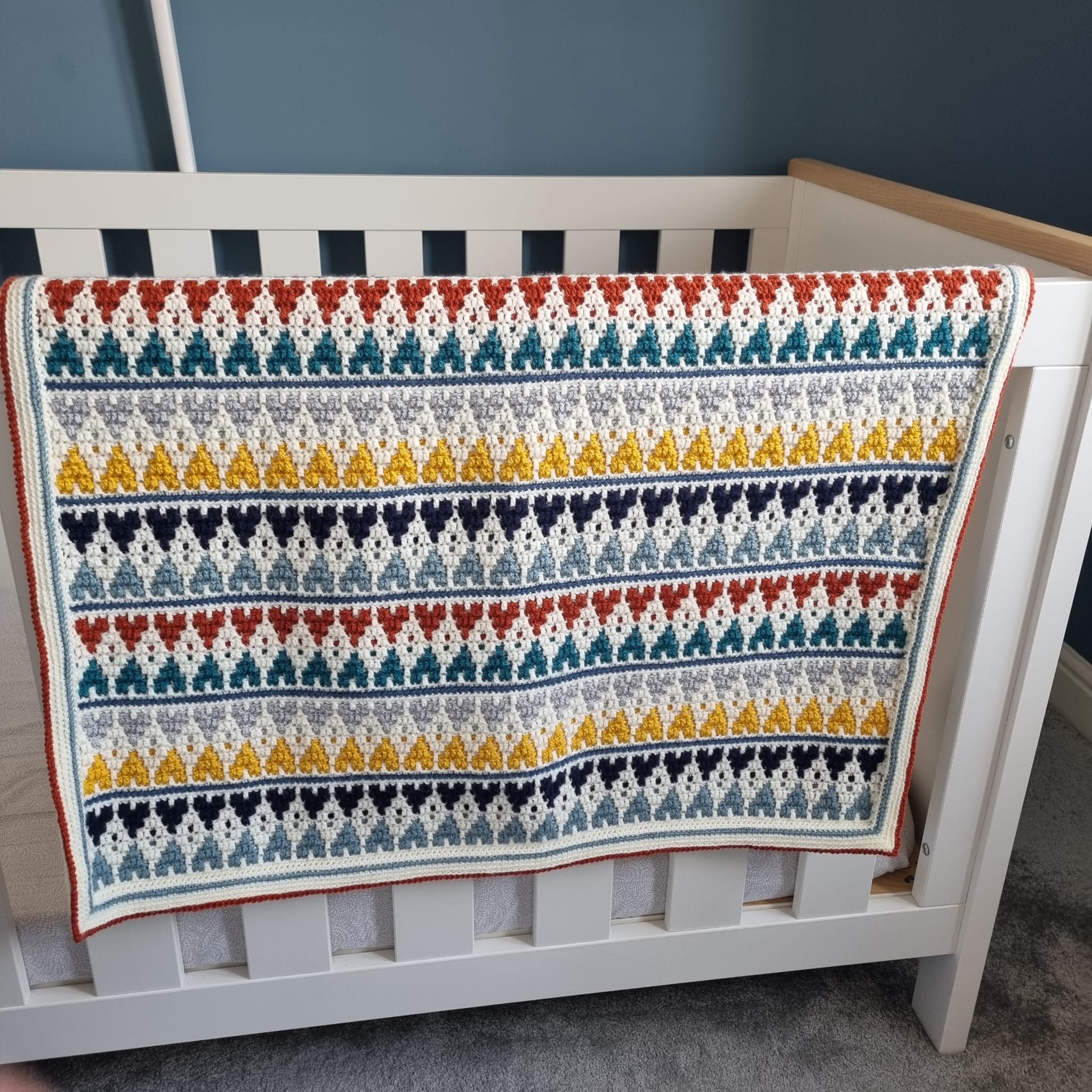 Crocet Blanket view 3