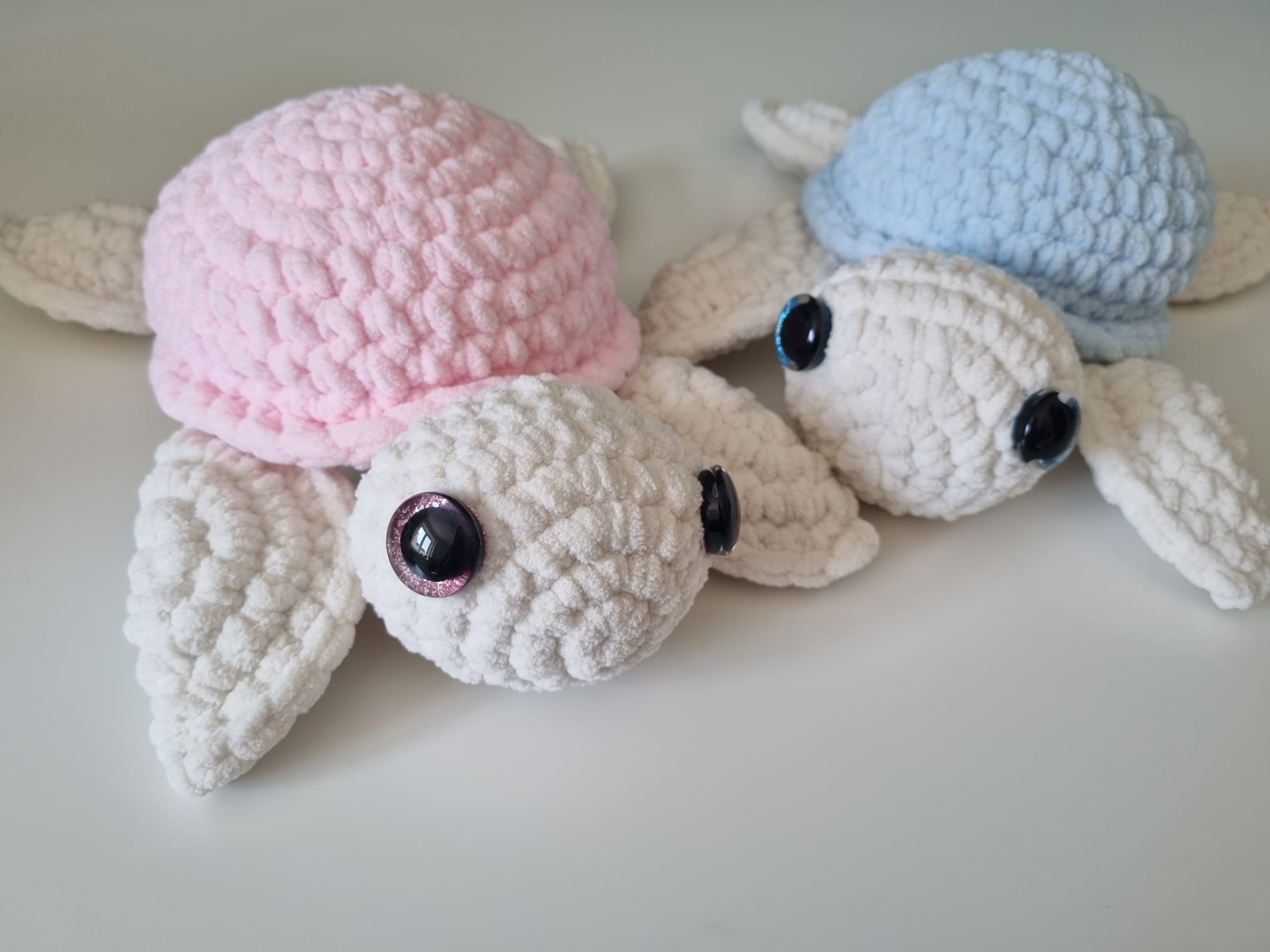 Crochet Fred Sea Turtle view 2